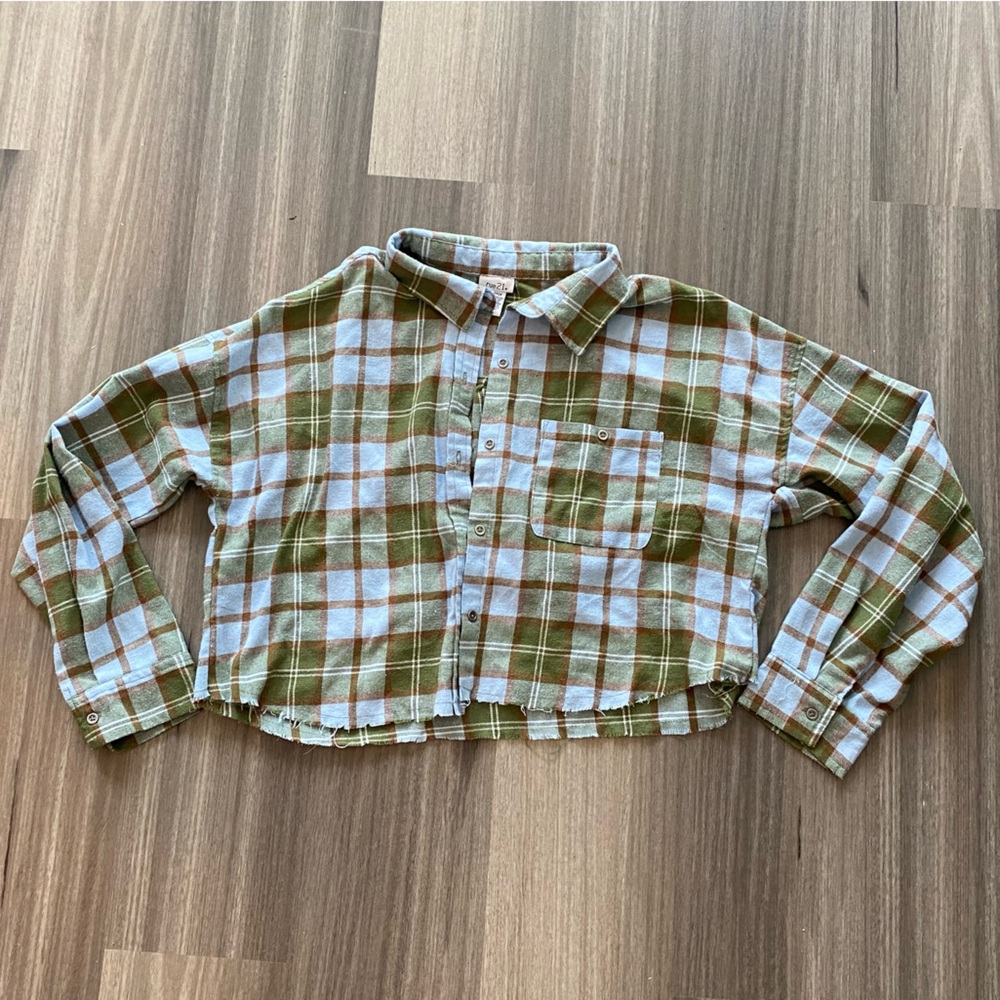 Plaid Crop Top